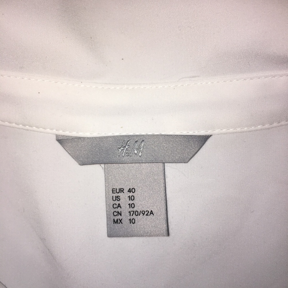 White Button Down - Picture 2 of 2